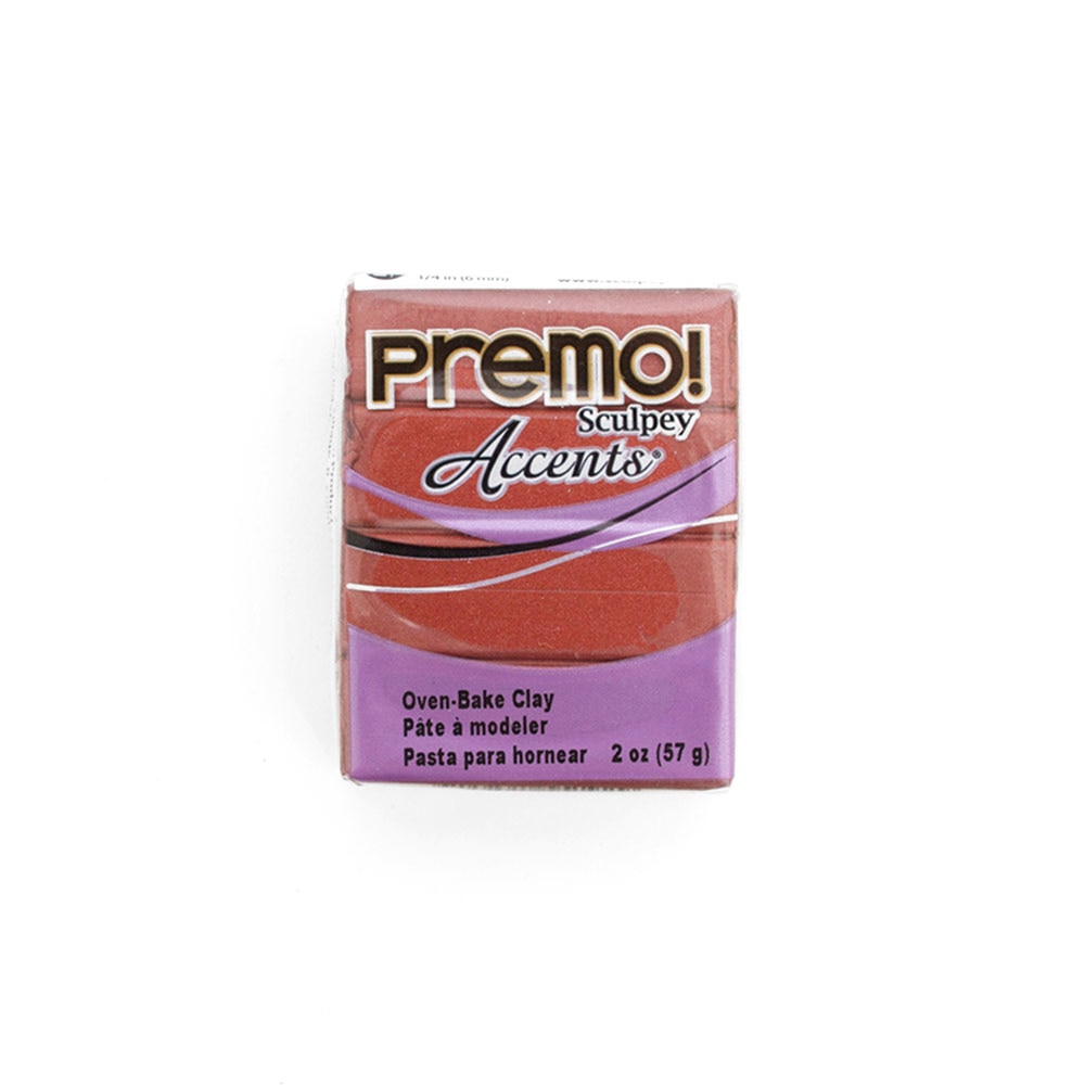 Polyform, Premo Sculpey, Oven Bake, Model Clay, 2oz, Bronze